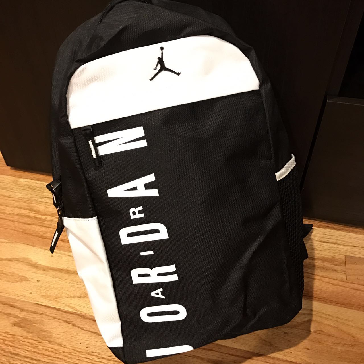 Air Jordan Backpack White Black